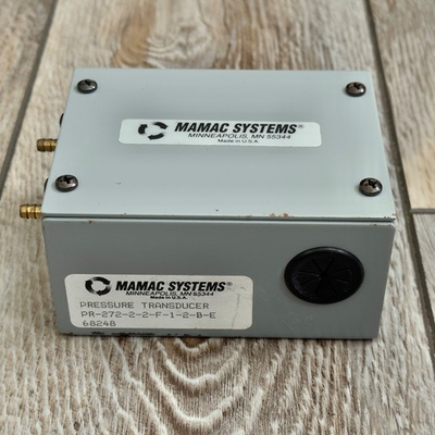 #ad MAMAC Systems PR 272 2 2 F 1 2 B E Pressure Transducer $31.84