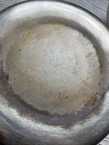 Vintage Vollrath Lo-Heet Stainless Steel Sauce Pan & Lid USA MCM Cookware - Picture 3 of 9