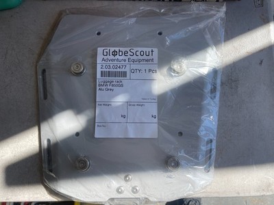 Globe Scout Adventure Equipment Luggage Rack BMW F850 GS NWB