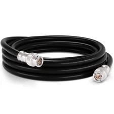 THE CIMPLE CO 10 FT BNC Cable with 2 Male BNC Connections - 75 Ohm, Low Loss HD-