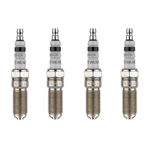 BOSCH Spark Plug Platinum4 4PCS For Chrysler Dodge Hyundai Nissan Ram Toyota