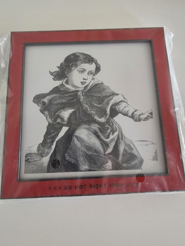 Funny Picture Frame - 4.5" X 4.5" - "So Hot Right Now"