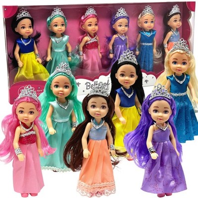 Little Dolls Set Mini Princess Dolls for Girls - Princess Toy Dolls