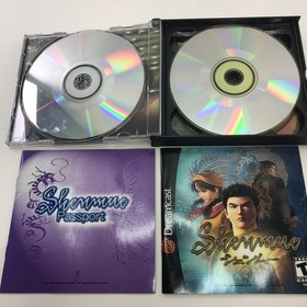 Shenmue (Sega Dreamcast 2000) Complete in Original Box w Manual and Passport CIB