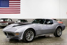 Walled Lake Michigan 1972 Pewter Silver Corvette