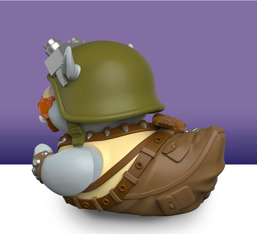 Figura Pato Rocksteady Tortugas Ninja Adolescentes Mutantes TUBBZ 1ª EDICIÓN - Imagen 7 de 8