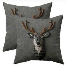 Beautiful Deer Cushion Covers Stag Forest Animals Decorative cushions