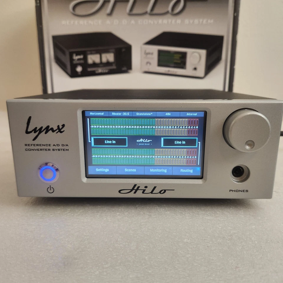 Lynx Hilo Reference A/D D/A Converter System USB Audio Interface + Box Cables - Image 3 of 4
