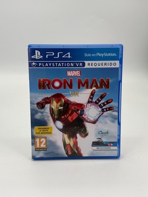 Marvel Iron Man VR + VR Demo Disc Sony Playstation 4 guter Zustand Spanisch