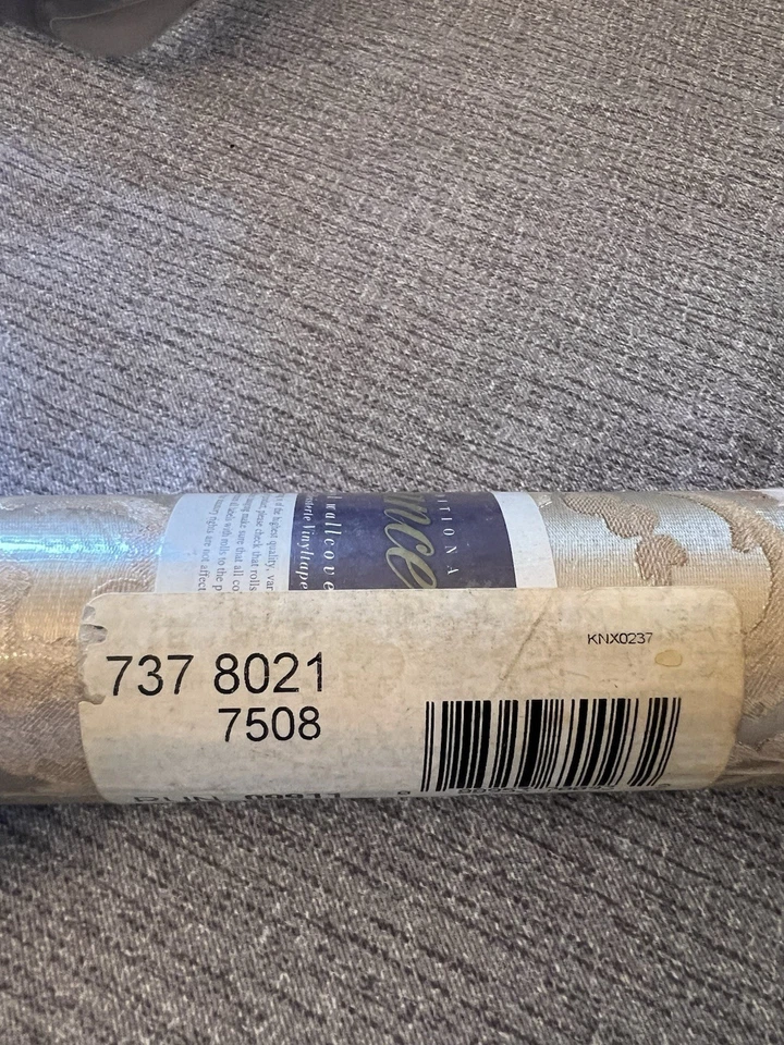 Papel pintado victoriano beige inglés John Wilman elegancia vintage borde 15' x 7" Foto 3 de 4