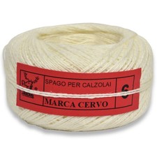Spago cervo per calzolai n.6 a due fili