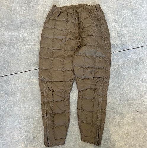 Vintage 1980's Eddie Bauer Goose Down Brown Puffer Jacket + Pants Set XL VTG - Picture 9 of 14