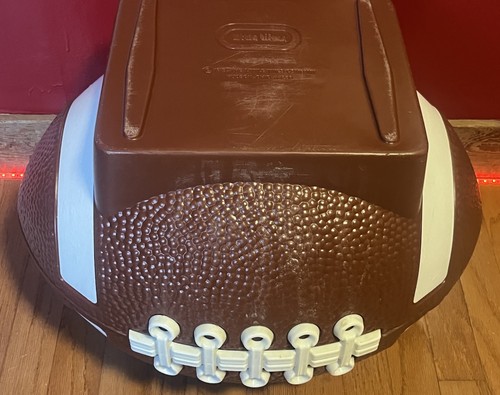 Vintage 1975 Little Tikes Football Toy Box / Chest /Tailgating Cooler w/ Lid  - Picture 7 of 12