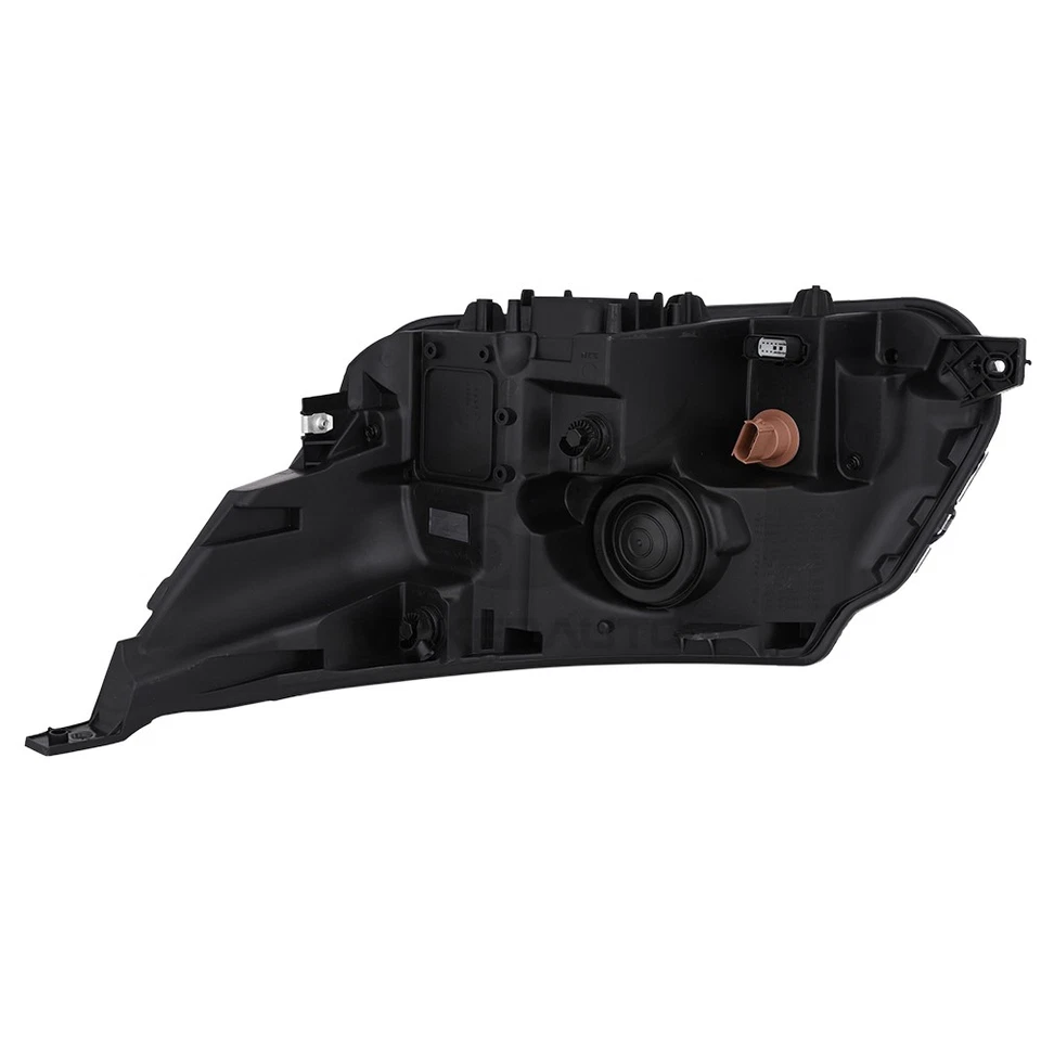 Halogen Headlight Right For 2016-2018 Ford Explorer Limited/XLT Chrome w/LED DRL Foto 4 de 4