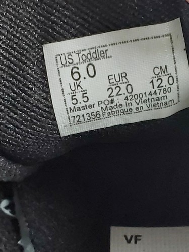 Vans Ward Mid V Mid Top Skate Black Toddler - Picture 8 of 8