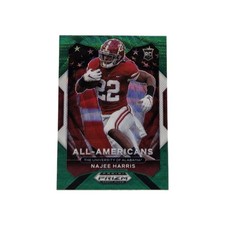 2021 Panini Prizm Draft Picks - All-American Najee Harris #193 Green Wave Prizm