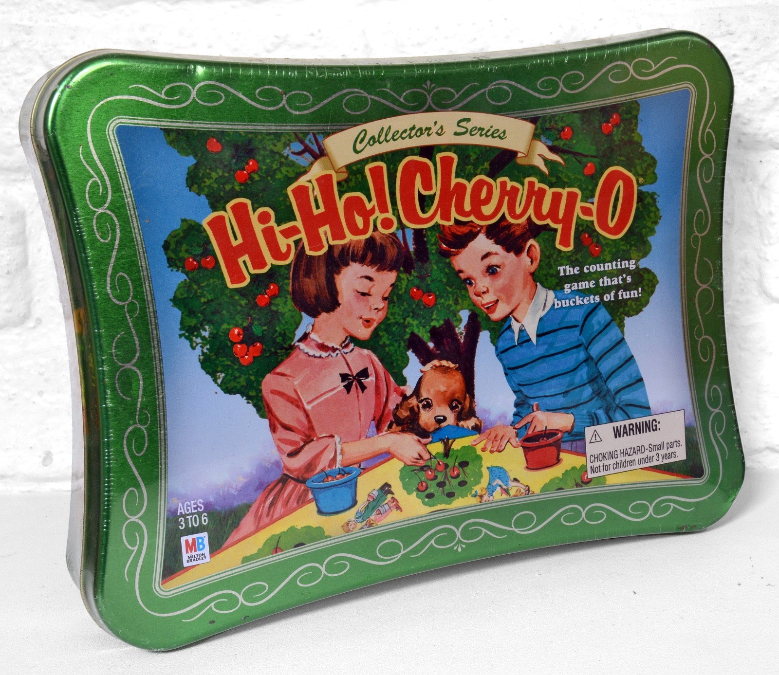 Hi Ho Cherry O Collector’s Series Game by MB. Still Sealed Tin! c2006. Complete