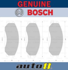 Bosch Front Brake Pads for Hyundai Grandeur XG 3L Petrol G6CT 1998 - 2002
