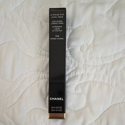 CHANEL Le Rouge Duo Ultra Tenue 154 Intense Caramel Longwear Liquid Lip 8ml