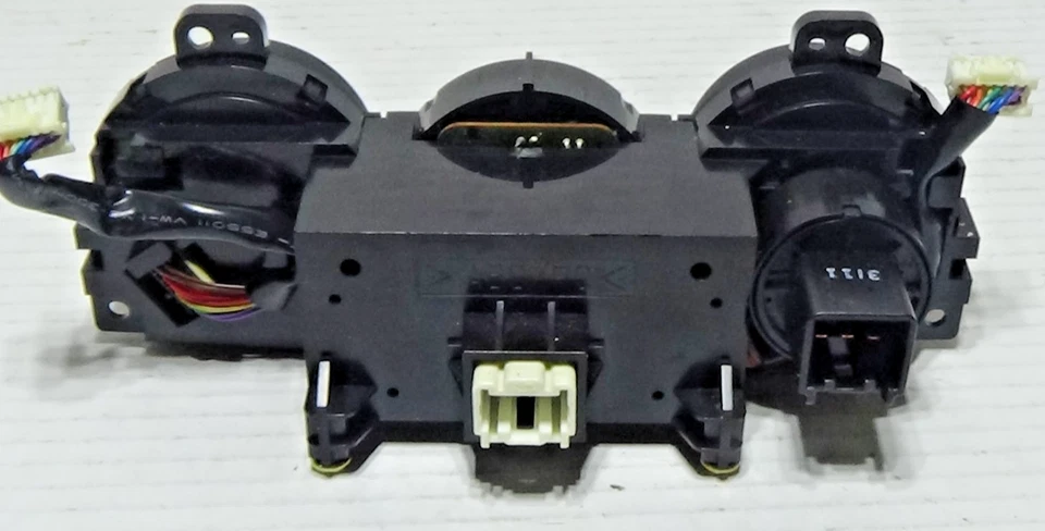 2004-2008 Mazda RX-8 AC Heater Climate Control Switch Black - Image 3 of 4