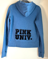 VTG Y2K Victoria's Secret Pink Univ. Hoodie Women's Large My Favorite Sweats