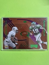 1997 Absolute Beginnings - Leather Quads Keyshawn Johnson, Napoleon Kaufman, Gus