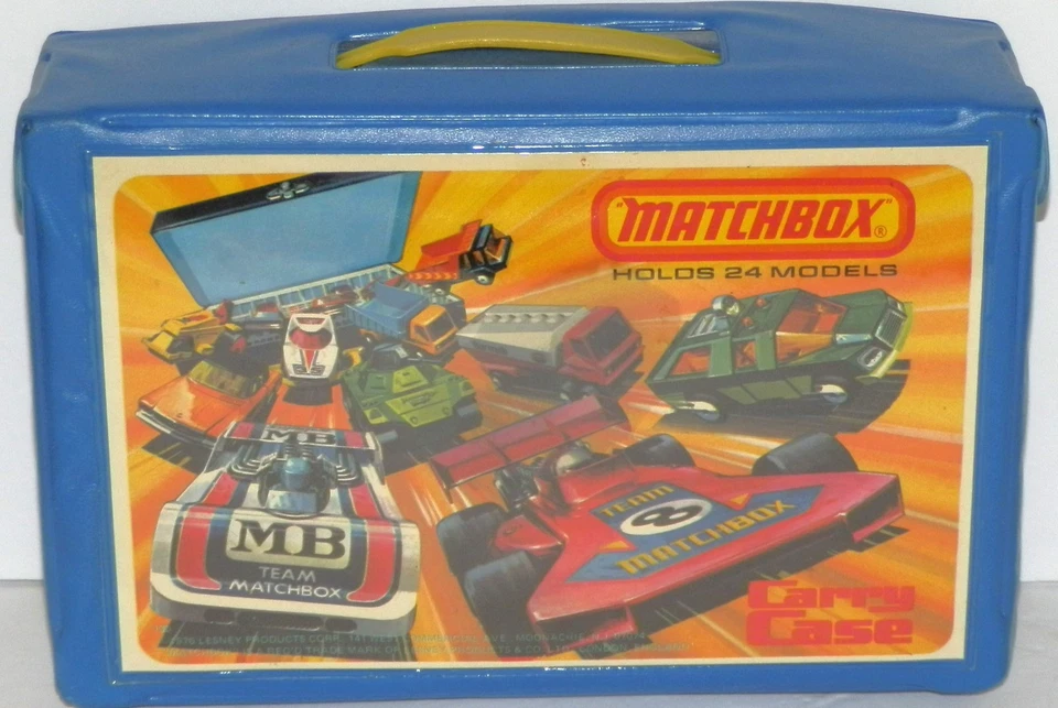 2 Vintage Matchbox 1976 Carry Cases Holds Up To 24 Cars - Image 2 of 4