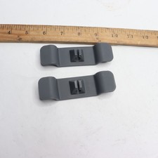  2-Pk Flexible Cord Storage Bracket Plastic Gray 10 x 3 x 1.5cm 3760890016