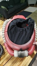 Fallout T-51b Power Armor Helmet Red Silver Cosplay/Display Prop - Limited