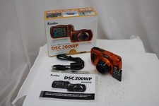 , with original box, Kenko DSC 200WP 4x Orange Compact Digital Camera e19316