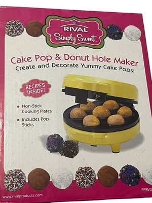 Rival Simply Sweet Cake Pop & Donut Hole Maker NEW