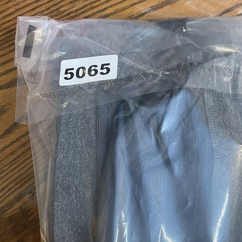 Lululemon Pants Womens 8 Gray Wide Leg Side Tie Low Rise Gym Workout Lounge Logo - Picture 13 of 13