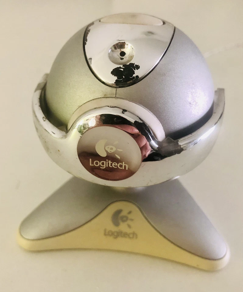 Logitech QuickCam Zoom USB Webcam V-UW21 Camera Laptop Computer Pc - Image 2 of 4