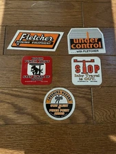 Fletcher Mining Stickers Set