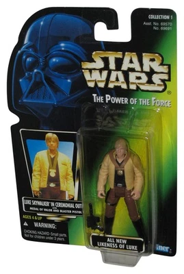 Star Wars Pouvoir de la Force (1996) Tout Neuf Likeness Luke Skywalker Vert Auto - Photo 1/3