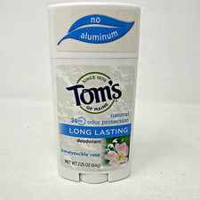 Tom's of Maine Long Lasting Deodorant Natural Honeysuckle Rose Discontinued NOS