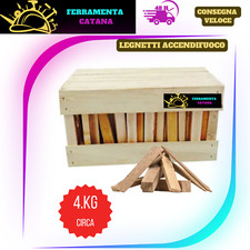 LEGNETTI ACCENDI FUOCO IN SCATOLA  100% Abete Essiccato