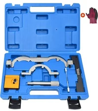 Turbo Engine Timing Tool Kit Camshaft Holding Locking Tool Set with Case Gloves