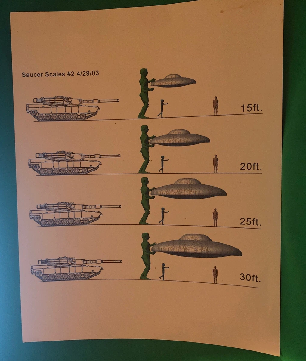 SCARY MOVIE 3 CONCEPT ART HULK FLYING SAUCER UFO ALIENS TANK.