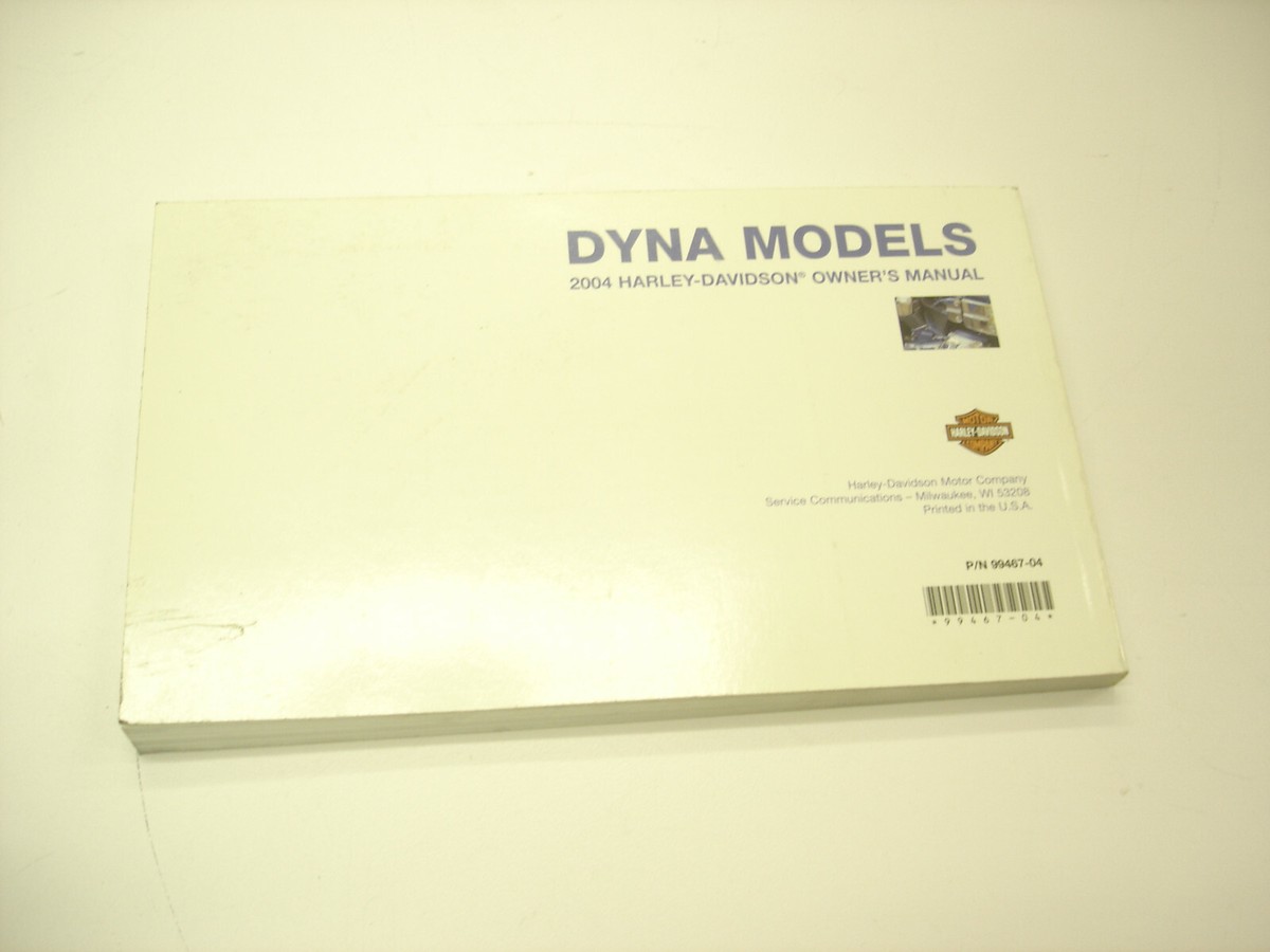 HARLEY DAVIDSON 1985 FX Models 1340cc 4 Speed Owners Manual P/N