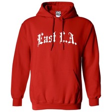 East L.A. Thug HOODIE | Los Angeles Gothic Old English LA Hooded Sweatshirt