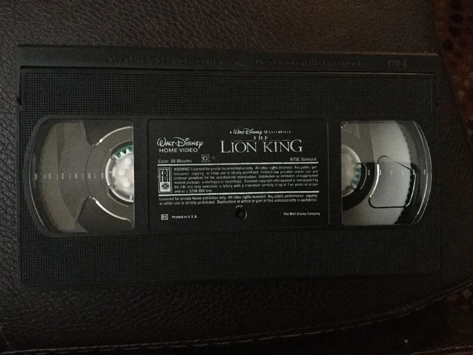 Walt Disney The Lion King Masterpiece Collection VHS EUC - Image 4 of 4