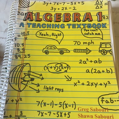 Algebra 1 Ein Lehrbuch-Bündel von Greg Sabouri Shawn Sabouri Unterricht Te