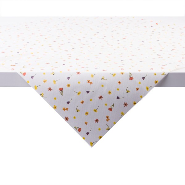 Tischdecke Betty In Weiß Aus Linclass® Airlaid 80 X 80 Cm, 20 StüCk - Blumen-image
