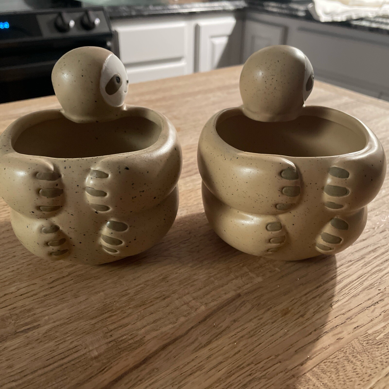 Urban Outfitters Sloth Mugs Hot Coffee Cocoa Soup Cups Set Of 2