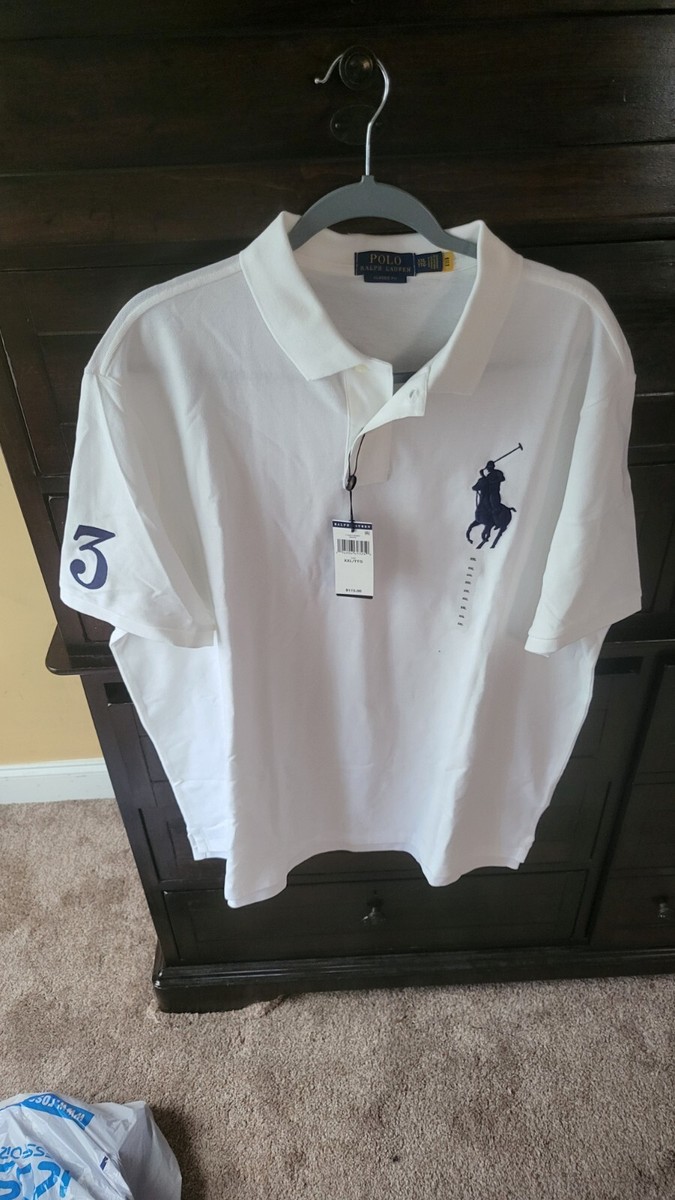 Polo Golf Shirt XXL Rare Large Logo With Man ON Horse. Rare New
