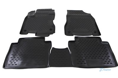 Fußmatten Gummimatten Kompatibel Mit Renault Megane III 2008-2015
