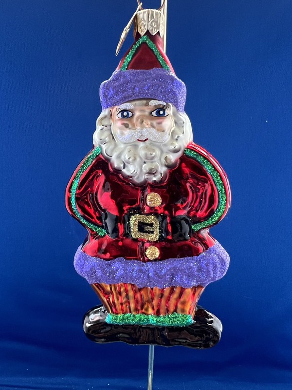 Christopher Radko Vintage 2000 Ginger Snap Santa