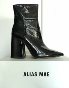 alias mae patent boots