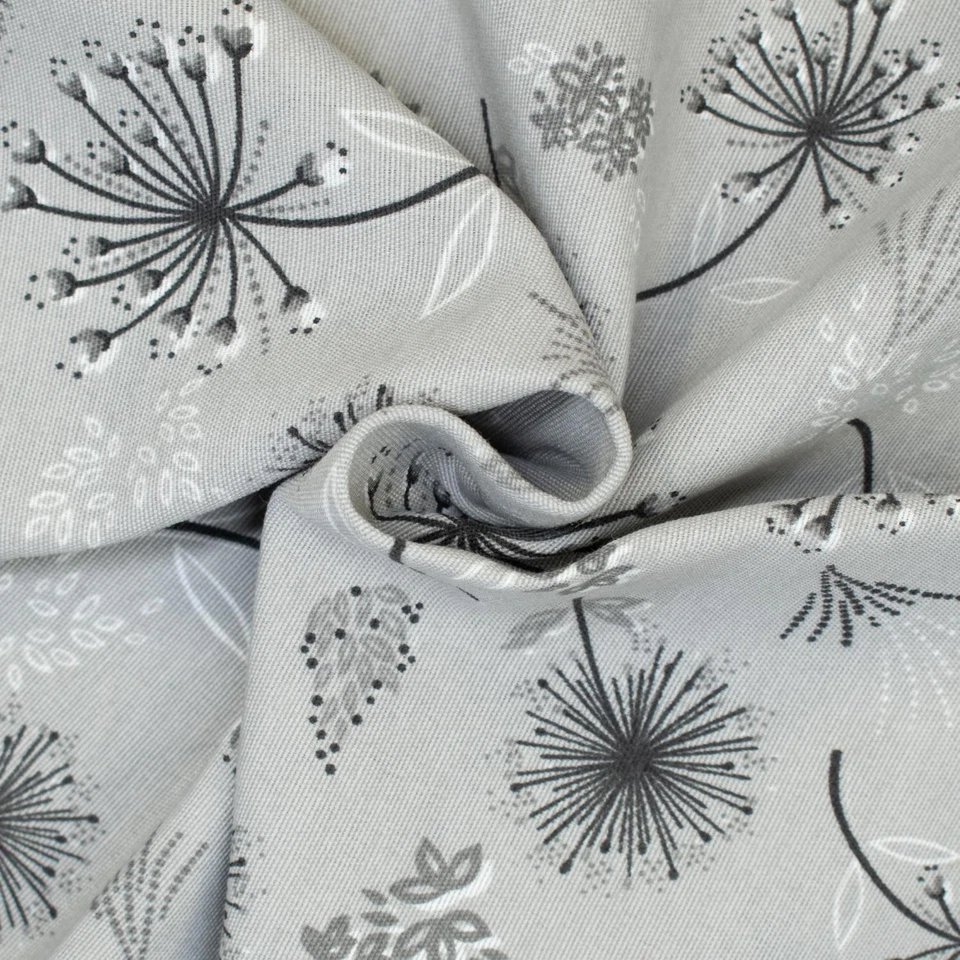 Dekostoff Pusteblume grau (Preis= 0,5 Meter) - Bild 2 von 4